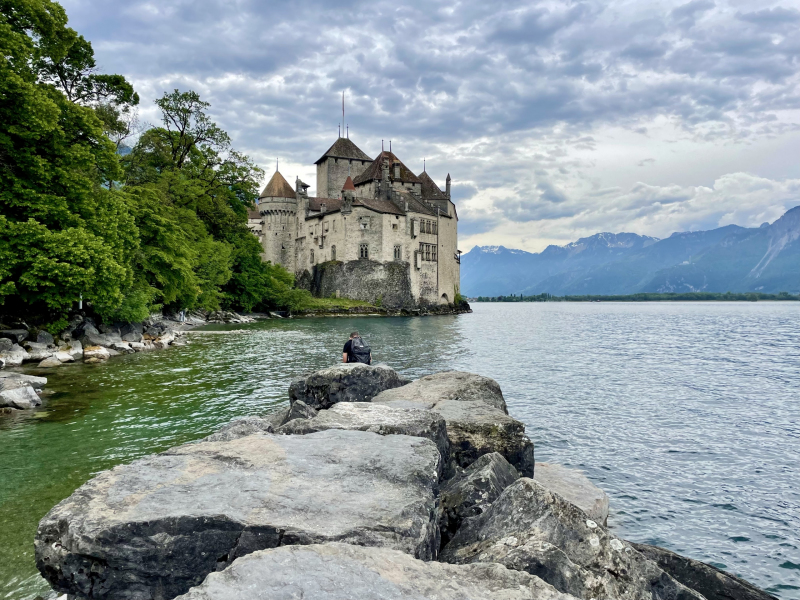 Lac-Léman-Schloss-Chillon