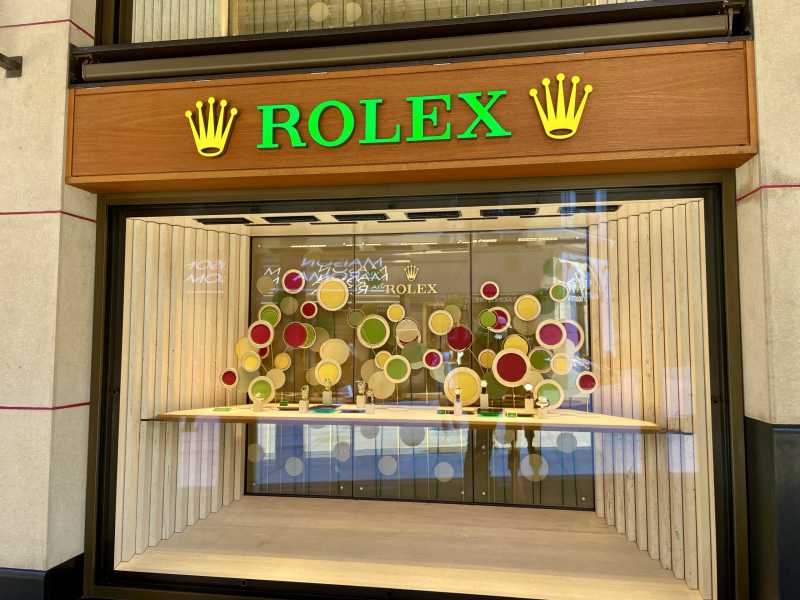 Rolex-Geschäft-Genf