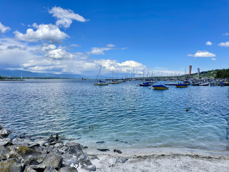 Lac-Léman-Quai-Wilson