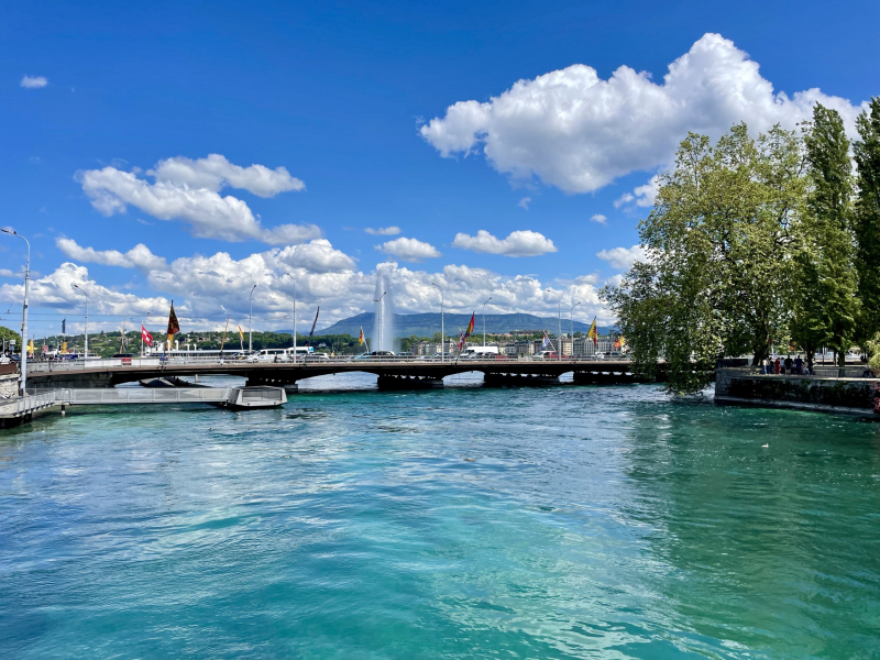 Lac-Léman-Quai-Wilson