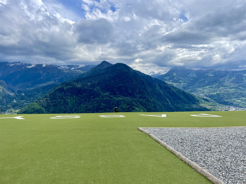 Passy-Plaine-Joux-Startplatz