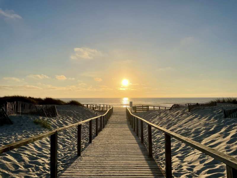 Costa-Nova-Strand-Sonnenuntergang