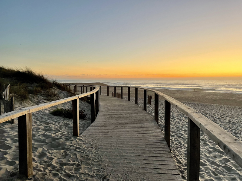 Costa-Nova-Strand-Sonnenuntergang