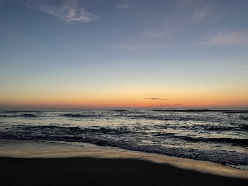 Costa-Nova-Strand-Sonnenuntergang
