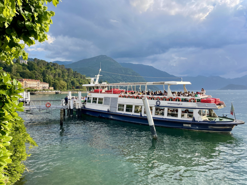 Comer-See-Bellagio-Hafen