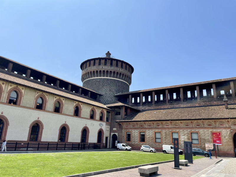 Mailand-Castello-Sforzesco