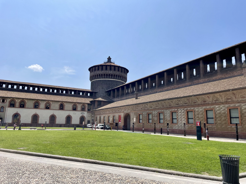 Mailand-Castello-Sforzesco