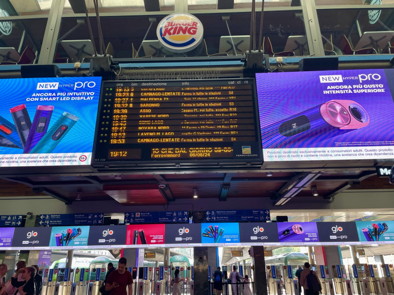 Bahnhof-Milano