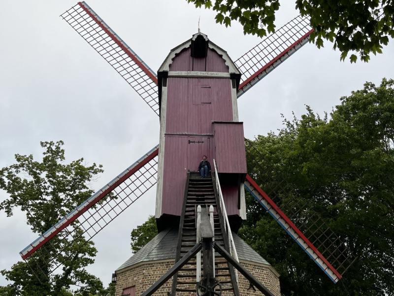 Windmühle-Brügge