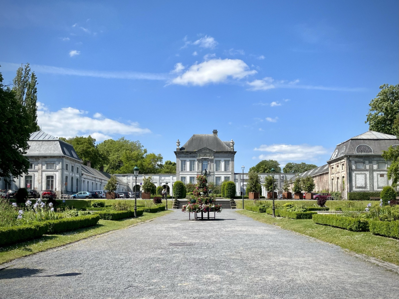 Tournai-Zwischenstopp-Gartenanlage