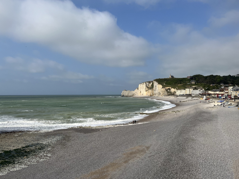 Étretat-Blick-vom-Strand