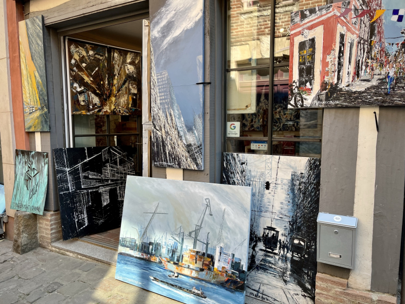Altstadt-Galerie-Kunstwerke-Gemälde