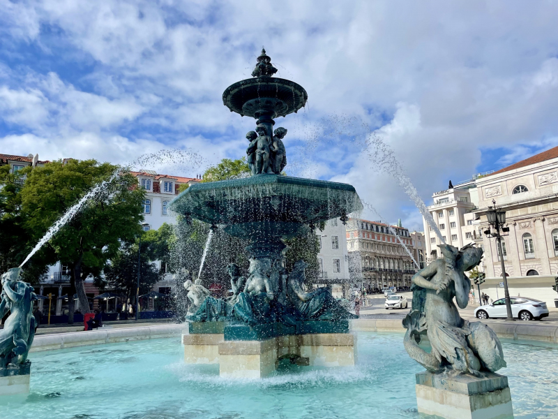 Lissabon-Rossio-Platz