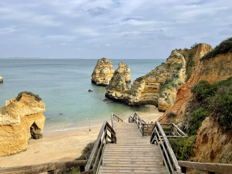 Algarve-Strandzugang
