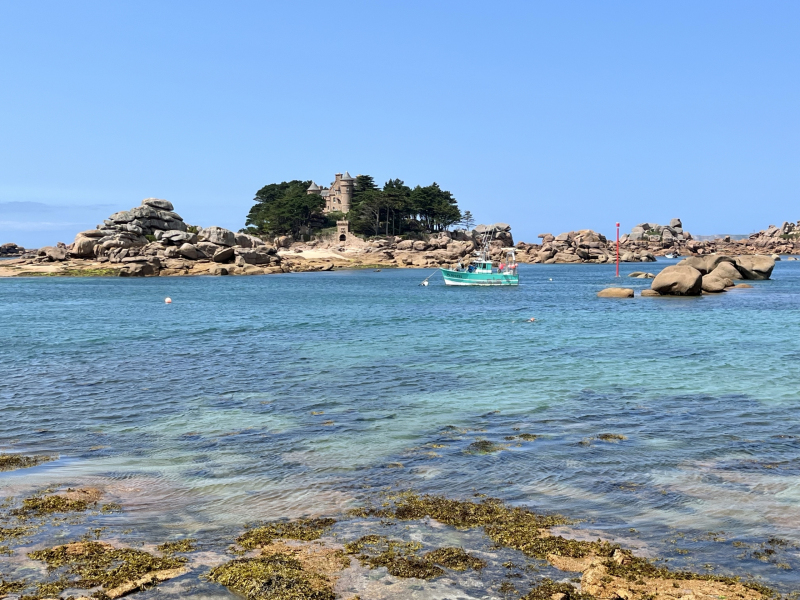 Côte-de-Granit-Rose-Aussicht