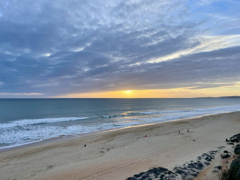 Sonnenuntergang-am-Strand