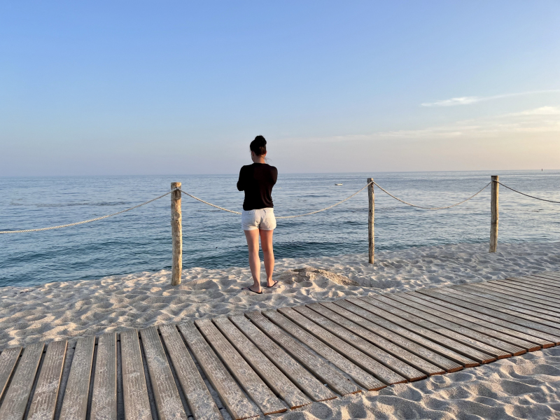 Strandaussicht