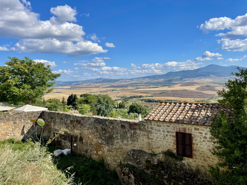 Pienza-Ausblick