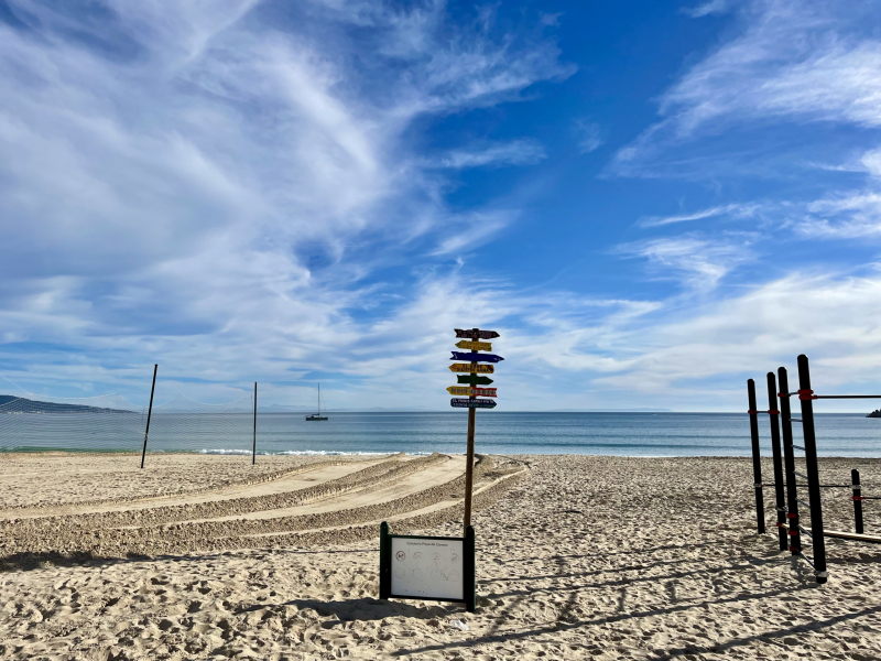 Andalusien-Barbate-Hafen