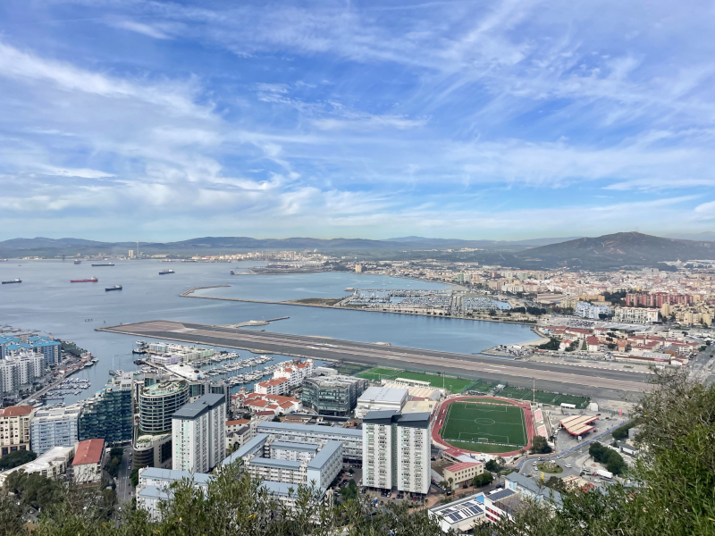 Flughafen-Gibraltar