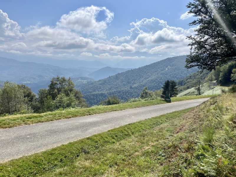 Pyrenäen-Bergaussicht