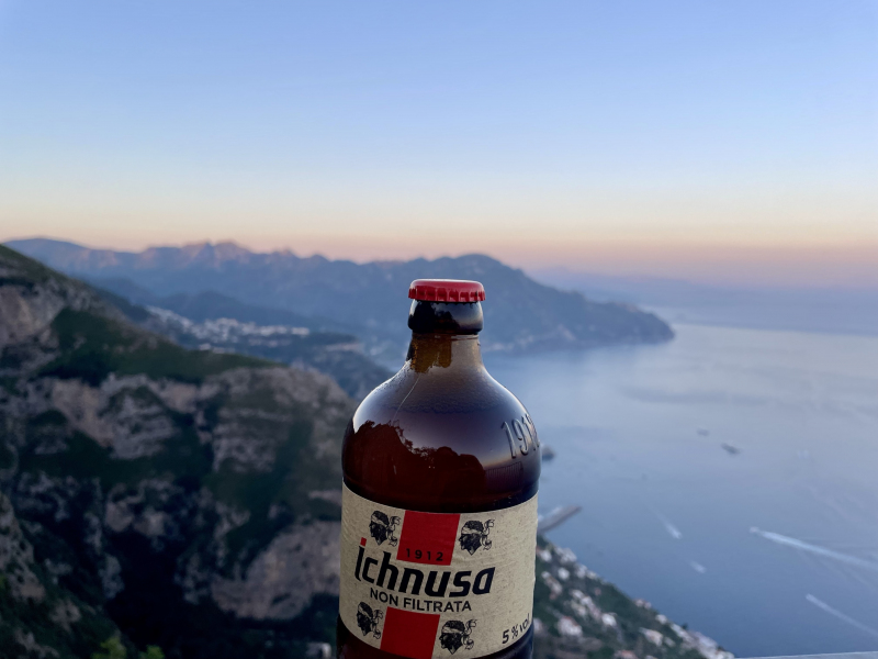 Amalfiküste-Sonnenuntergang-Ichnusa