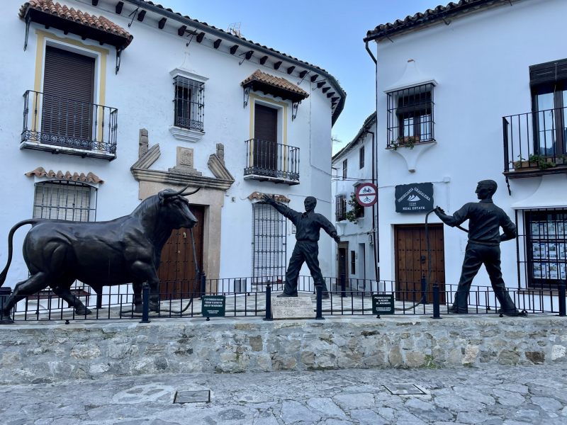 Grazalema-Stierdenkmal