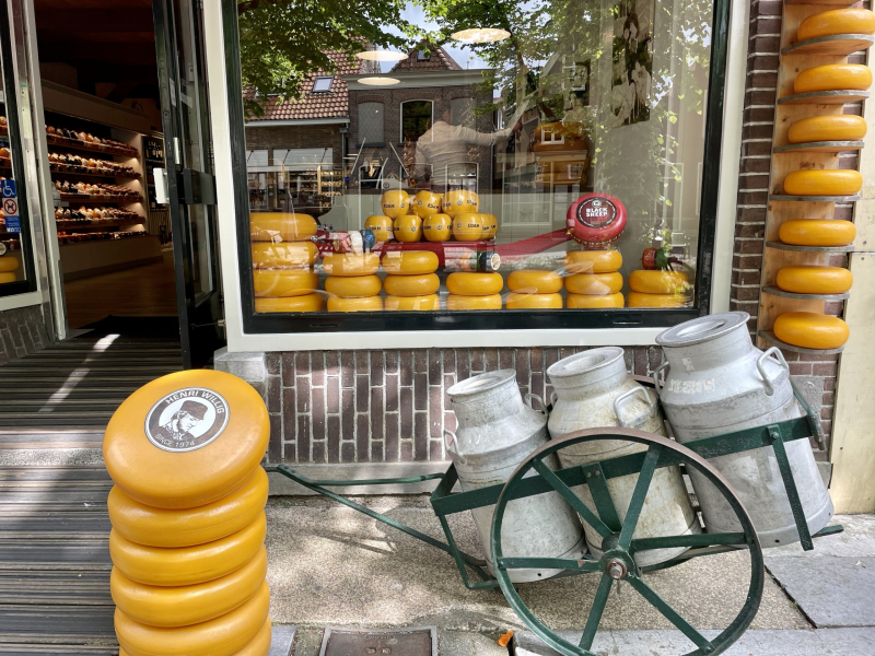 Edam-Volendam-Käse-Shop-Eingang