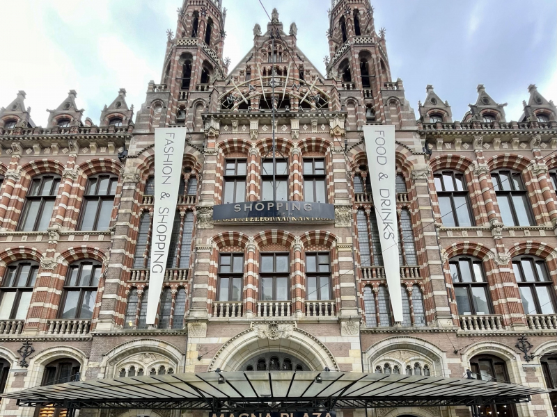 Amsterdam-altes Haus-Außenansicht